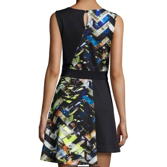 MILLY Sleeveless High Low Dress with side zipper. Size 12. - Picture 2 of 13